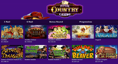 High Country Casino Games 
