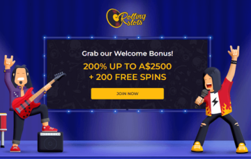 Rolling Slots Welcome Bonus