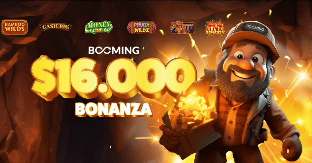 Booming Bonaza Tournament at Wild Card City Casino
