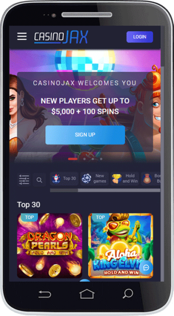 CasinoJAX Casino Mobile